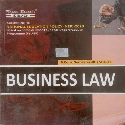 SBPD Business Law B.Com Semester-3 (MJC-3)