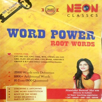 Neon Vocab Word power Root Words