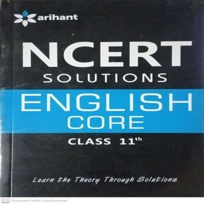 NCERT Solutions - English Core for Class 11th F088