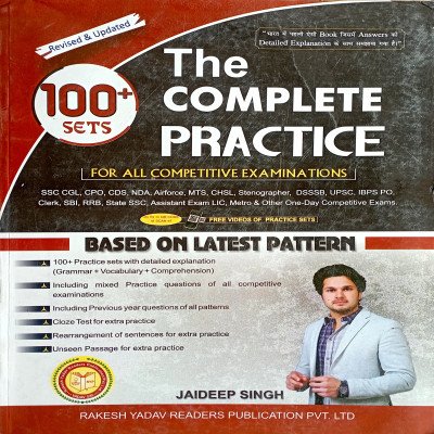 The Complete Practice 100+ sets  By Jaideep Sir