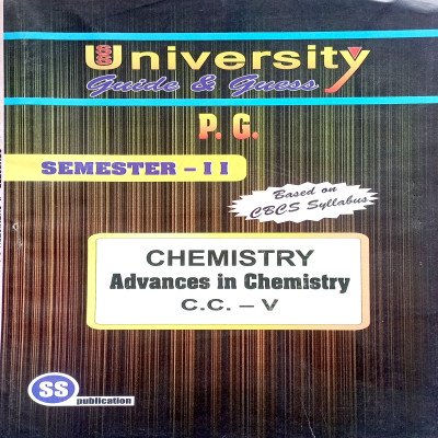 PG 2nd Semester Chemistry CC 5