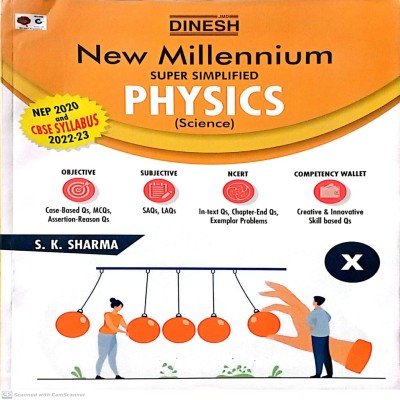 Dinesh New millennium physics 10th with booklet