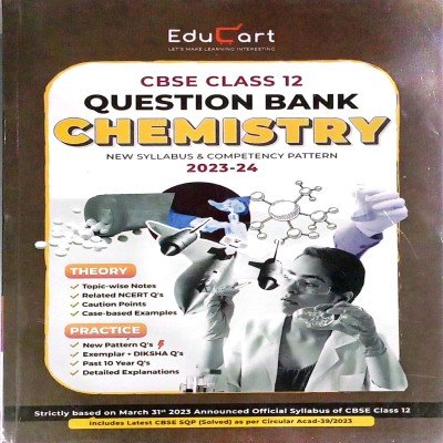 Educart CBSE Question Bank Class 12 Chemistry