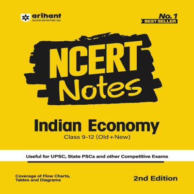 Arihant NCERT MCQs Indian Economy Class 9-12
