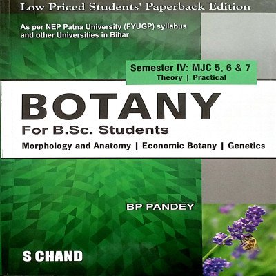 Botany For B.Sc. Students Semester-4 MJC-5,6 & 7