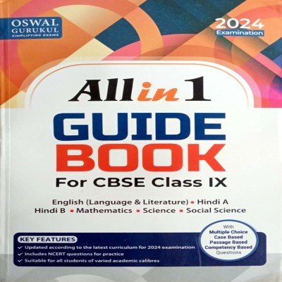 Oswal CBSE All in 1 Guide Book Class 9