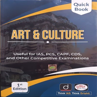 Drishti quick book Arts & Culture