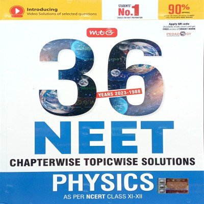 Mtg 36 Years Neet Chapterwise Solutions Physics