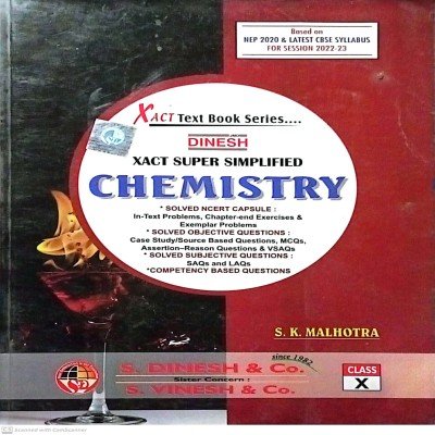Dinesh Super simplified chemistry 10th