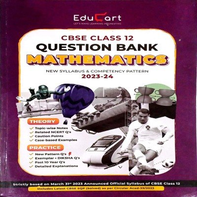 Educart CBSE Question Bank Class 12 Mathematics