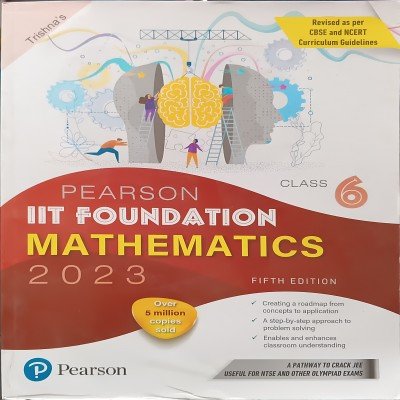 Pearson IIT Foundation Math Class 6