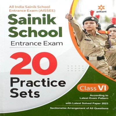 Arihant Sainik School Practice Set 6th J957