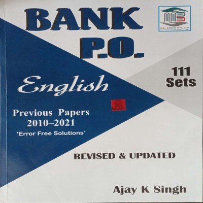 MB Bank P.O. English Previous Paper 2010-2021