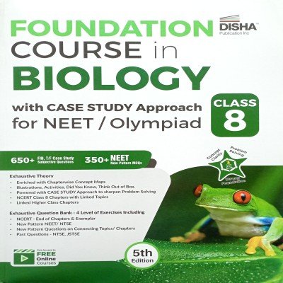 Disha Foundation Course in Biology Class 8