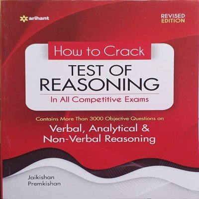 Arihant Test of Reasoning J313
