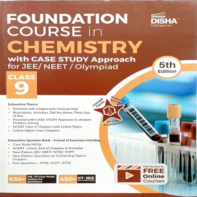 Disha Foundation Course in Chemistry class 9