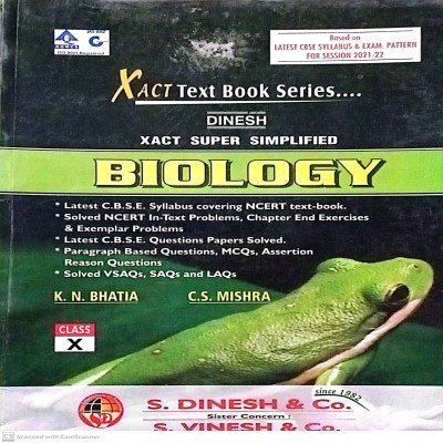 Dinesh Super simplified biology 10th