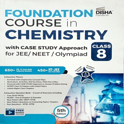 Disha Foundation Course in Chemistry Class 8
