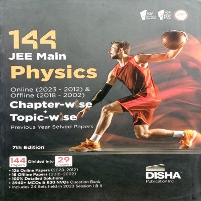 Disha 144 Jee Mains Physics Solved Paper