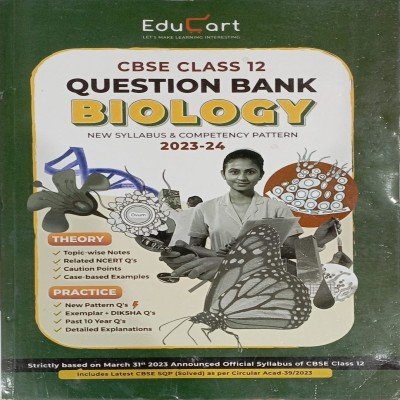 Educart CBSE Question Bank Class 12 Biology