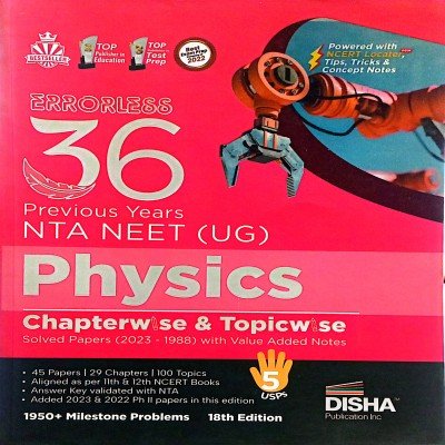 Disha 36 Years NTA NEET Physics
