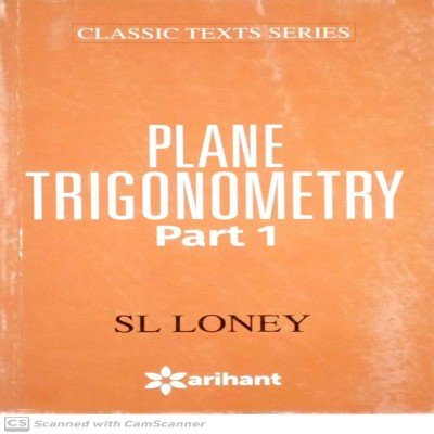 PLANE TRIGONOMETRY Part-1 C046