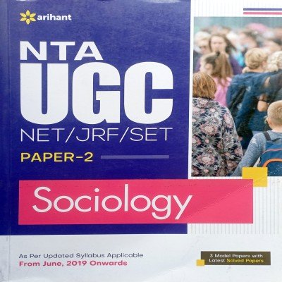 Arihant NTA UGC NET Sociology Paper 2 D568