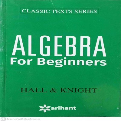 Algebra For Beginners C265