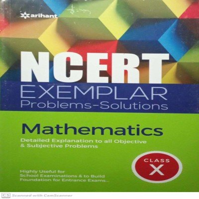 Arihant NCERT Exemplar Mathematics 10th F250