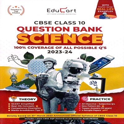 Educart CBSE Question Bank Class 10 Science