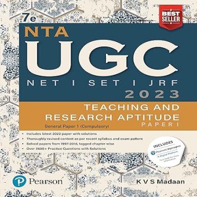 Pearson NTA UGC NET Paper 1 in English