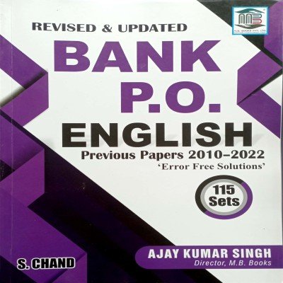 MB Bank PO English question bank 2010-2022