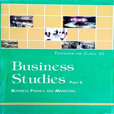 NCERT Business studies 12th part 2