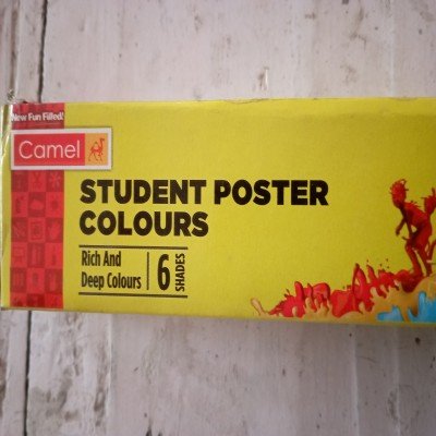 Camel Student poster colours 6 shades