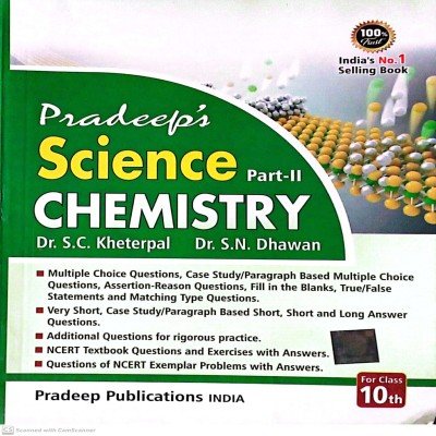 Pradeep Chemistry Class 10th