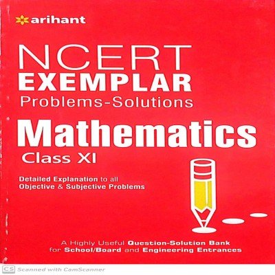 Arihant NCERT Exemplar Maths Class 11th F280