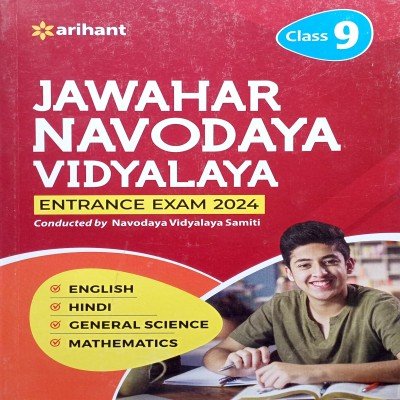 Arihant Jawahar Navodaya Vidyalaya Guide Class 9 In English G073