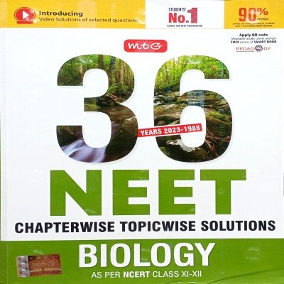 Mtg 36 Years Neet Chapterwise Solutions Biology