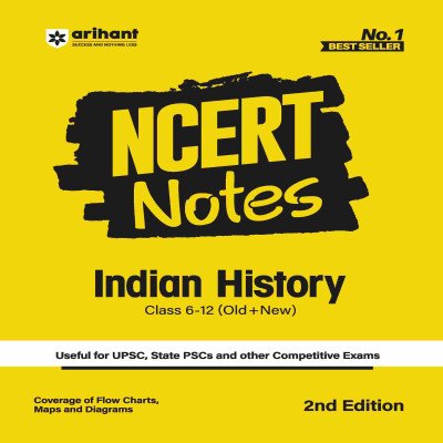 Arihant NCERT Notes Indian History Class 6-12