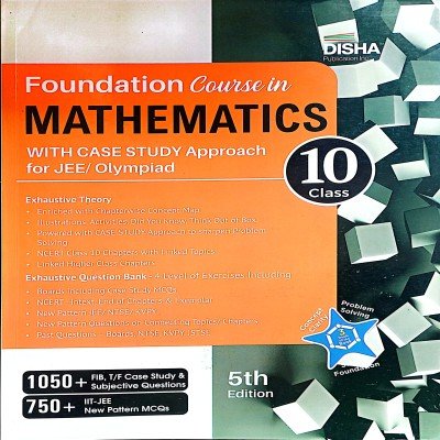 Disha Foundation Course in Mathematics class 10