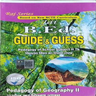 Jai B. Ed 2nd Year Method Geography